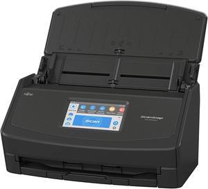 Fujitsu PA03770-B105 ScanSnap iX1500 Color Duplex Document Scanner with Touch Screen for Mac and PC (Black Model)