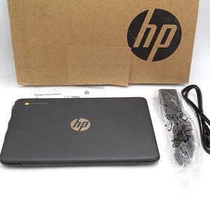 HP Chromebook 11A-NB0013DX 11.6" 4GB 32GB Intel Celeron N3350 X2 1.1GHz Chrome OS, Ash Gray (1N091UA#ABA-1)