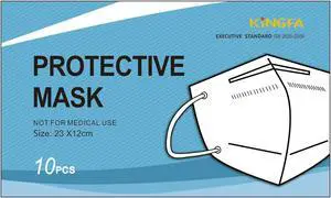 Kingfa KN95 Face Mask Non-NIOSH Respirator 5-Ply Layer, 50/pcs Box | GB2626-2006 Compliant