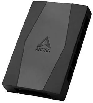 ARCTIC Case Fan Hub - 10-fold PWM Fan Distributor with SATA Power - Black, ACFAN00175A ARCTIC Case Fan Hub - 10-fold PWM Fan Distributor with SATA Power - Black, ACFAN00175A