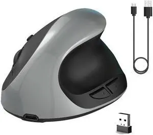 X10 2.4G Wireless Rechargeable Vertical Ergonomic Gaming Mouse