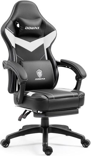 Dowinx Gaming Chair Breathable PU Leather Gamer Chair with Pocket