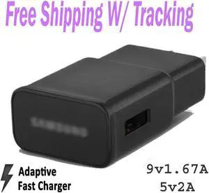 Adaptive Fast Wall Charger For   S6 S6 Edge Note 4 Note 5 5v2A/9v1.67A