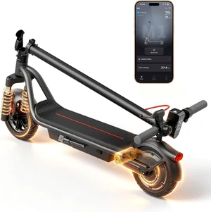 MEGAWHEELS M1 Electric Scooter Supports 28 Miles Range, 20MPH Max Speed, Dual suspension, APP Function and UL2272 Certification MEGAWHEELS M1 Electric Scooter Supports 28 Miles Range, 20MPH Max Speed, Dual suspension, APP Function and UL2272 Certification