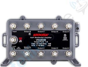 Antronix VRA904B/ACP 75Ohm VoIP Integrated Residential Amplifier 8+1P Kit by SatelliteSale