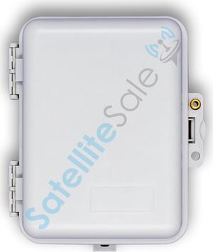 SatelliteSale Weatherproof Junction Box Heavy Duty Enclosure 8x7x2 Inches UV-Rated Thermoplastic Alloy