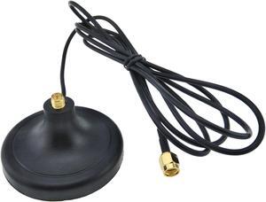 QAREQU WiFi Antenna Stand Magnetic Base RP-SMA Wireless Network Extension Cable