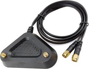 QAREQU Wireless Antenna Mount Magnetic Stand RP-SMA WiFi Bluetooth Extension Cable