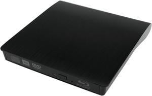 External Blu-ray Player BD Combo Drive DVD CD Burner Single USB for Laptop PC