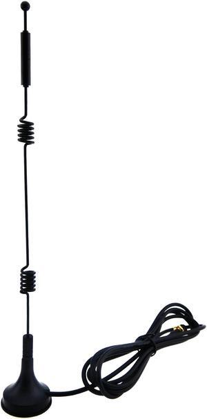 QAREQU 12dBi Wireless Antenna SMA Pin Cable Dual Band WiFi 2.4G 5.8GHz Magnetic Base - OEM