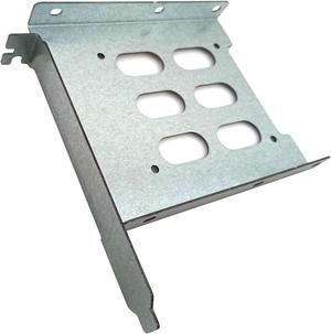 HDD to PCI Slot Mount 2.5" or 3.5" Hard Drive Adapter Full Height Bracket