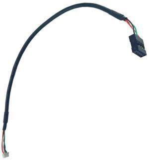 QAREQU USB Bluetooth Cable 4pin to 9pin Header for Archer TX55E AX3000 PCIe Adapter