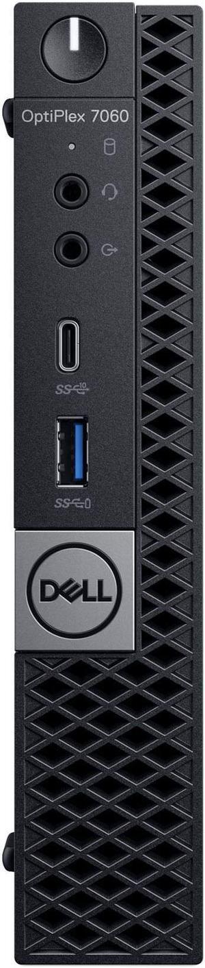 Dell OP7060MFFJW1Y4 OptiPlex 7060 Micro PC with Intel Core i7-8700T 2.4 GHz Hexa-core, 16GB RAM, 256GB SSD, Windows 10 Pro 64-bit