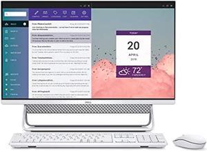 Dell Inspiron 7000 AllinOne Desktop 27 FHD Touchscreen 12th Gen Intel Core i71255U GeForce MX550 32GB RAM HDMI RJ45 WiFi 6 Windows 11 Home White