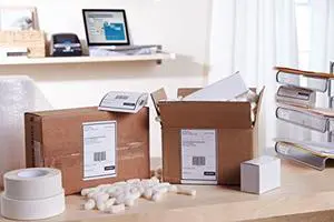 DYMO LW Extra-Large Shipping Labels for LabelWriter Label Printers, White, 4'' x 6'', 5 Rolls of 220 (2026404) (2026404)