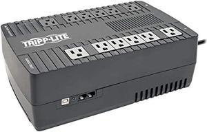 Tripp Lite AVR750U 750VA UPS Battery Backup, 450W AVR Line Interactive, USB, Ultra-Compact, Black (AVR750U)