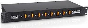 Electric Rack Mount PDU Unit - 8 Outlets w/ Digital Display and Surge Protection, 1U/15A/120V Aluminum Alloy Power, Covered w/ ON/OFF Switch,Wide Usage  and  Built-In Circuit Breaker - Serene (PDBC10)