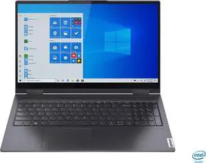 Lenovo - Yoga 7i 2-in-1 15.6" Touch Screen Laptop - Intel Core i5 - 8GB Memory - 256GB Solid State Drive - Slate Grey (82BJ0001US)