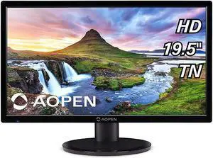 Acer UM.IC1AA.002 Aopen 19.5" HD 1366x768 60Hz 5ms VA Display Monitor Acer UM.IC1AA.002 Aopen 19.5" HD 1366x768 60Hz 5ms VA Display Monitor