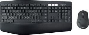 Logitech - MK850 Performance Full-size Wireless Keyboard and Mouse Combo for PC and Mac - Black (920-008219)