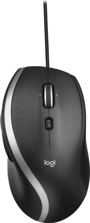 Logitech - M500s Advanced Wired Laser Mouse with Hyper-fast Scrolling - Black (910-005783)