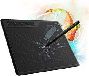 GAOMON S620 6.5 x 4 Inches Graphics Tablet with 8192 Passive Pen 4 Express Keys for Digital Drawing  and  OSU  and  Online Teaching-for Mac Windows Andorid OS