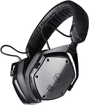 V-MODA M-200 ANC Noise Cancelling Wireless Bluetooth Over-Ear Headphones with Mic for Phone-Call, Matte Black (M-200BTA-BK)