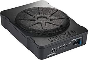 KICKER 46HS10 Compact Powered 10-inch Subwoofer (46HS10)