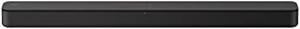 Sony S100F 2.0ch Soundbar with Bass Reflex Speaker, Integrated Tweeter and Bluetooth, (HTS100F), easy setup, compact, home office use with clear sound black (HTS100F)