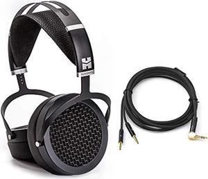 HIFIMAN SUNDARA Hi-Fi Headphone with 3.5mm Connectors, Planar Magnetic, Comfortable Fit with Updated Earpads-Black, 2020 Version (HE-20)