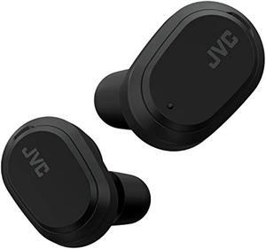 JVC HAA50TB Truly Wireless Earbuds Noise Cancelling Earbuds with Memory Foam Earpieces, 32H Battery Life with Charging Case, Touch  and  Talk, Bluetooth 5.0, Touch Sensor Control, Waterproof (HAA50TB)