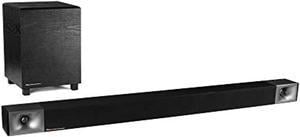 Klipsch Cinema 600 Sound Bar 3.1 Home Theater System with HDMI-ARC for Easy Set-Up, Black (1068777)