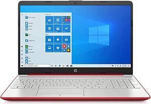 2021 HP 15.6" HD Laptop Computer Intel Dual-Core Pentium 6405U Processor 4GB RAM 500GB HDD Intel UHD Graphics HD Webcam Bluetooth RJ-45 USB-C HDMI Windows 10 Scarlet Red RE 32GB USB 3.0 Flas (9VV89UA)