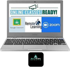 2020 Newest Samsung Chromebook 4 11.6? Laptop Computer for Business Student, Intel Celeron N4000, 4GB RAM, 32GB Storage, up to 12.5 Hrs Battery Life, USB Type-C WiFi, Chrome OS, AllyFlex MousPad
