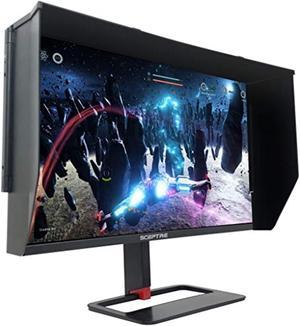 Sceptre IPS 32 inch QHD LED Monitor HDR400 2560x1440 HDMI DisplayPort up to 144Hz 1ms Height Adjustable Gaming Blinders Included Buildin Speakers Gunmetal Black 2021 E325BQPN168 E325BQPN168