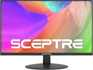 Sceptre IPS 24Inch Computer LED Monitor 1920x1080 1080p HDMI VGA up to 75Hz 300 Lux Buildin Speakers 2021 Black E249WFPT E249WFPT