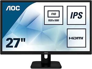 Monitor 27 Pulgadas AOC Full HD LED HDMI VGA 7MS 75Hz FlickerFree