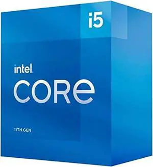 Intel Core i5-11400F Desktop Processor 6 Cores up to 4.4 GHz LGA1200 (Intel 500 Series  and  Select 400 Series Chipset) 65W (i5-11400F)