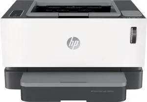 HP - Neverstop 1001nw Wireless Black-And-White Laser Printer - White (5HG80A#BGJ)