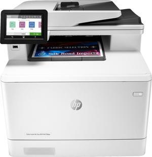 HP - LaserJet Pro M479fdw Wireless Color All-In-One Laser Printer - White (W1A80A#BGJ)