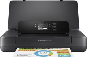 HP - OfficeJet 200 Mobile Inkjet Printer - Black (CZ993A#B1H)