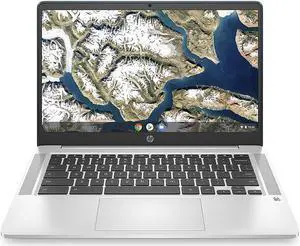 HP - 14" Chromebook - Intel Celeron N4000 - 4GB - 32GB eMMC (14A-NA0090NR)