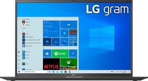 LG - gram 17” WQXGA Laptop – Intel Evo Platform Core i7 – 16GB RAM – 1TB NVMe Solid State Drive - Black (17Z90P-K.AAB8U1)