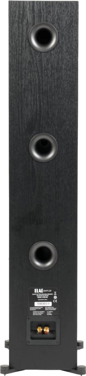 ELAC - Uni-Fi 2.0 Floorstanding Speaker (Each) - Black (UF52-BK)