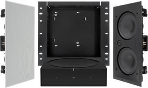 Sonance - MAG SSTVAUDIO - Mag Series Sonos® powered 2.0-Channel Sound Bar Alternative (Each) - Paintable White (SSTVAUDIO)