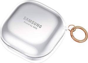 SaharaCase - Hybrid Flex Case for Samsung Galaxy Buds Live and Galaxy Buds Pro - Clear (SB-S-LV-CL)
