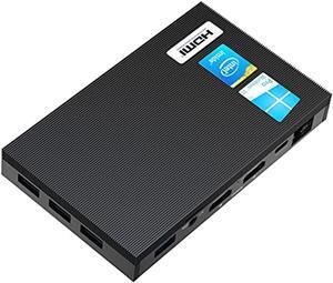 MeLE Quieter2Q Fanless Mini PC Window11 Pro Celeron J4125 8GB/256GB Small Desktop Computer Support M.2 SSD up to 4TB, Dual HDMI 4K Output, BT4.2, 2.4G/5.8G Wi-Fi, USB, Ethernet Port,  (9PM-8G71681-PE)