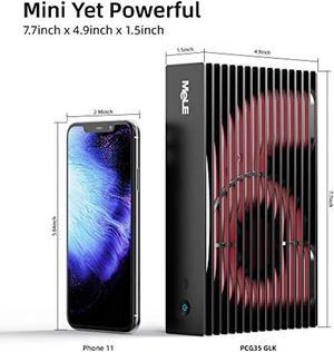 MeLE Fanless Mini PC Intel Celeron J4125 8GB DDR4 128GB eMMC Windows 10 Pro Mini Desktop Computers Support HDMI 4K 60Hz Dual Band WiFi with Gigabit Ethernet Port PCG35 GLK (PCG35GLK)