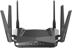 D-Link WiFi 6 Router AX5400 MU-MIMO Voice Control Compatible with Alexa  and  Google Assistant, Dual Band Gigabit Gaming Internet Network (DIR-X5460-US) (DIR-X5460-US)