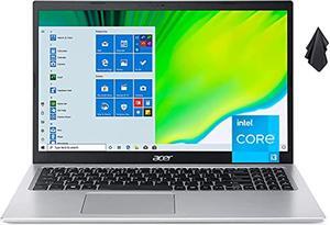 Newest Acer Aspire 5 Slim Laptop, 15.6" FHD LED Display, 11th Gen Intel Core i3-1115G4 Processor, 8 GB DDR4 RAM, 256 GB SSD, WiFi 6,  Alexa, Windows10 Home in S Mode (Renewed)